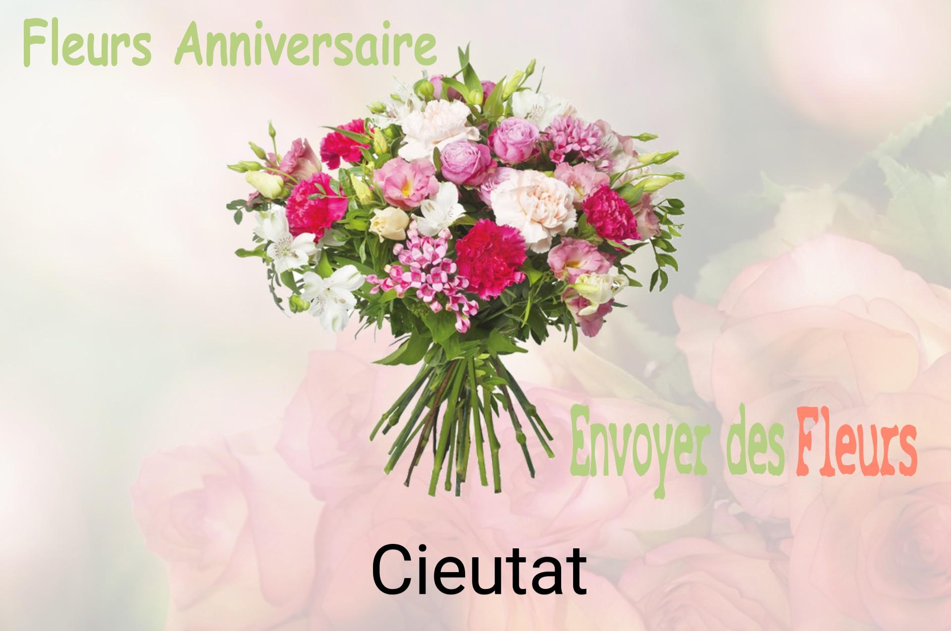 Bouquet de fleurs d’anniversaire livré à Cieutat